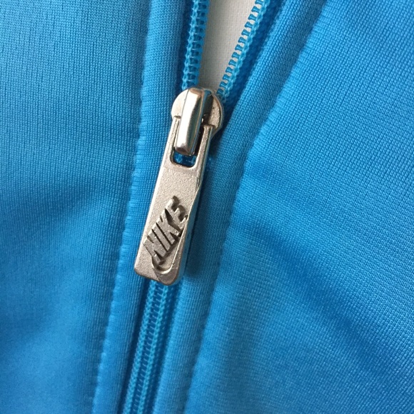 EUC Vintage Woman’s Nike Zip Jacket, Blue, Sz L - Picture 10 of 12